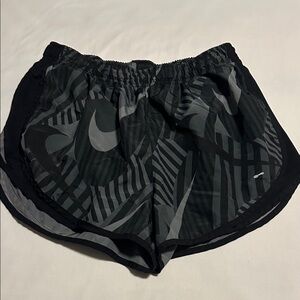 Nike Women's Dri-Fit Athletic Shorts in Black and Gray